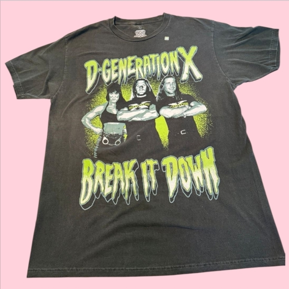 D-Generation X Men’s Ripple Junction “Break It Down” WWE T-Shirt (L)